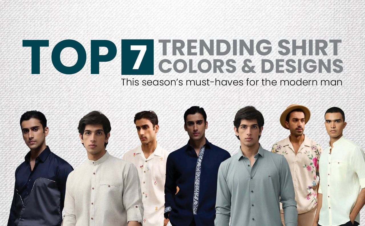 Top 7 Trending Colors and Designs for Premium Shirts