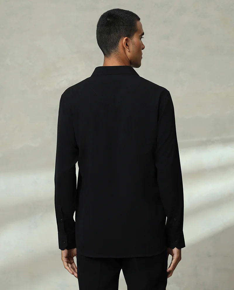 Embroidered Cotton Men's Premium Shirt