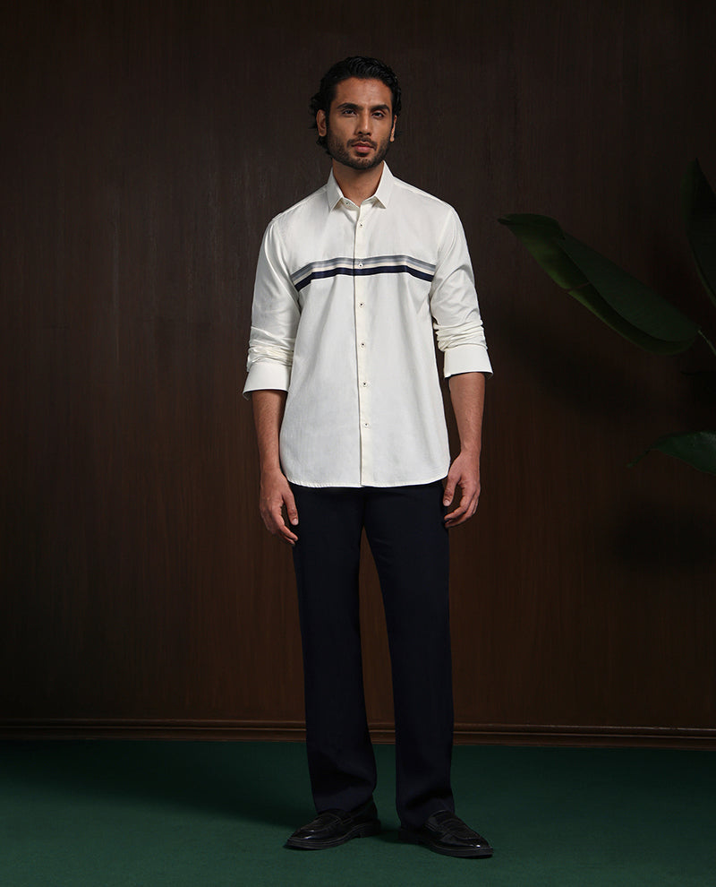 Lemon Slim Fit Cotton Designer Shirt with Vibrant Appeal
