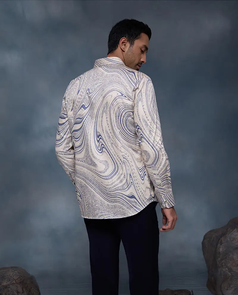 Fawn Print Slim Fit Shirt