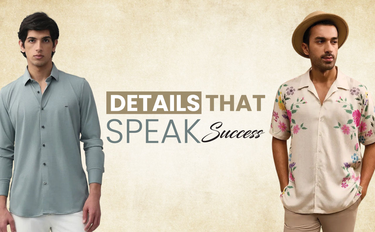 Embroidered Shirt for Men 