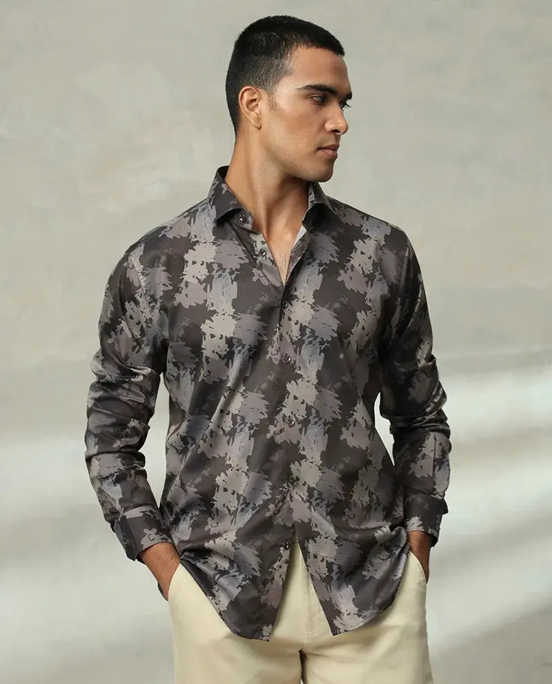 Printed Cotton Luxury Quality Shirt For Men