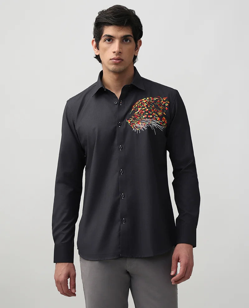 Embroidered men's Shirt