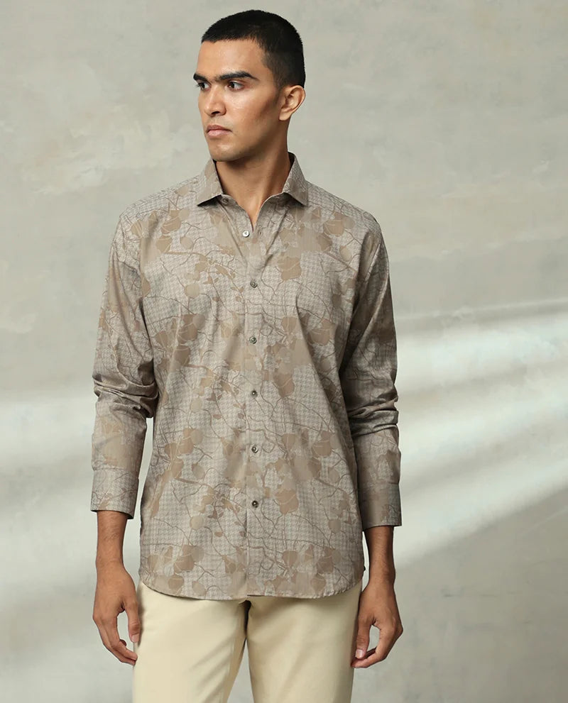 Printed men's shirt in India