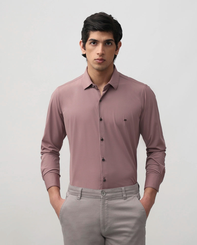 Onion Plain Cutaway Full Sleeve Men's Premium Cotton Shirt