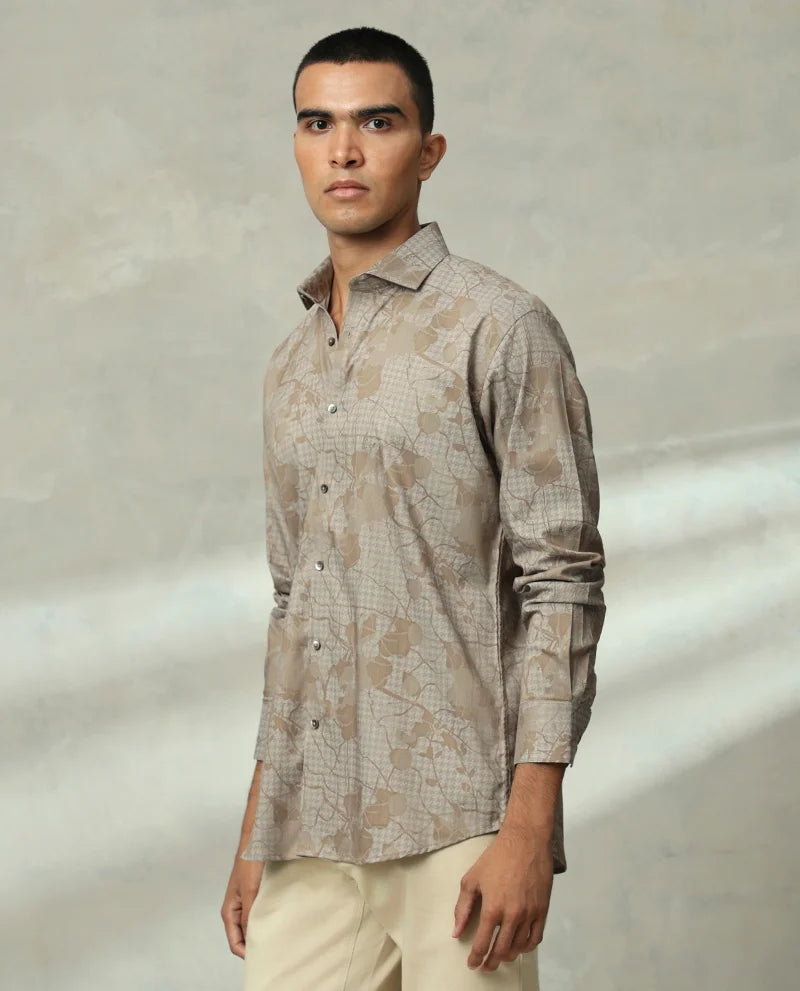 Printed men's shirt in India