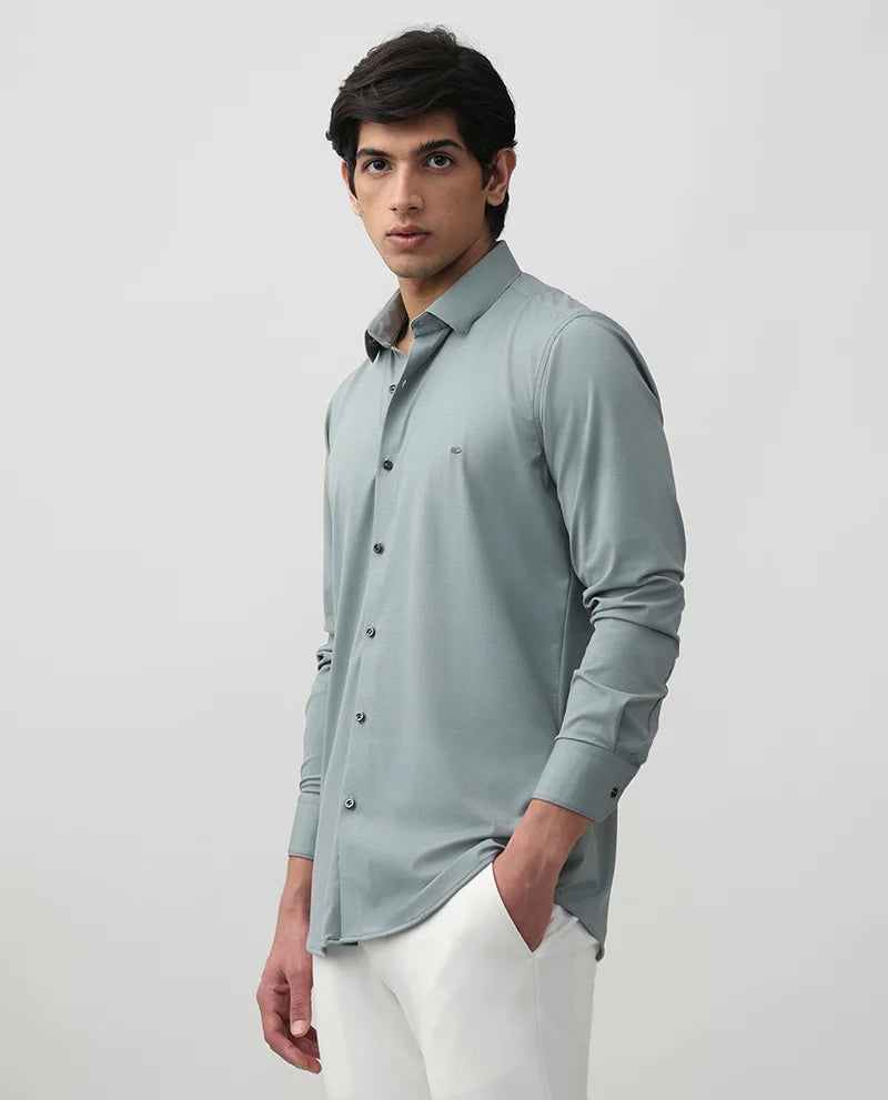 Pista Plain Cotton Premium Quality Luxury Branded Men's Shirt