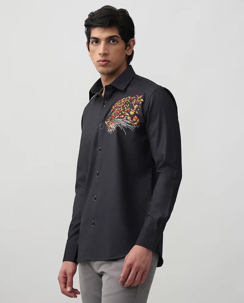 Embroidered men's Shirt