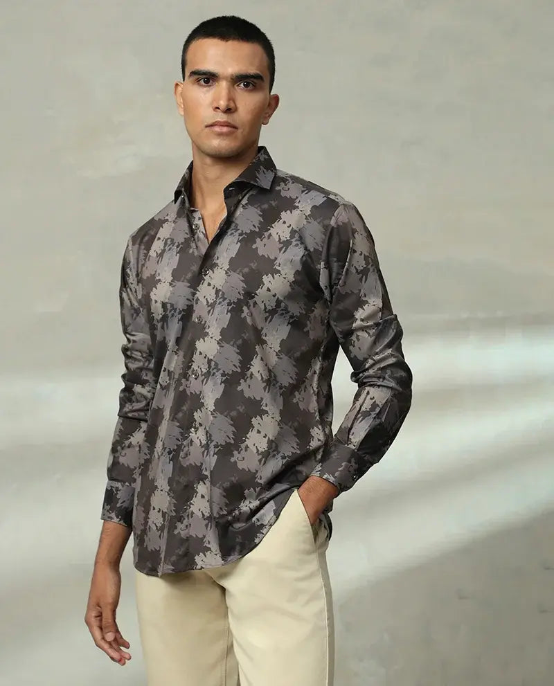 Printed Cotton Luxury Quality Shirt For Men