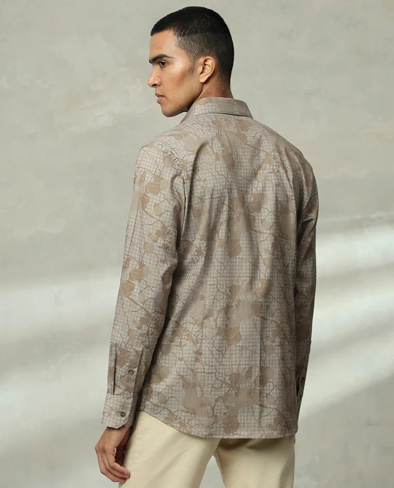 Printed men's shirt in India