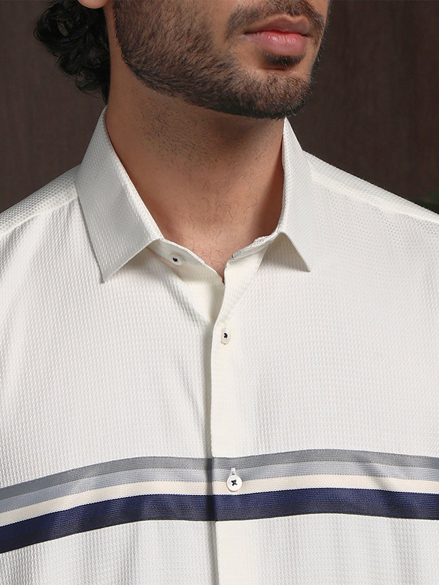 Lemon Slim Fit Cotton Designer Shirt with Vibrant Appeal